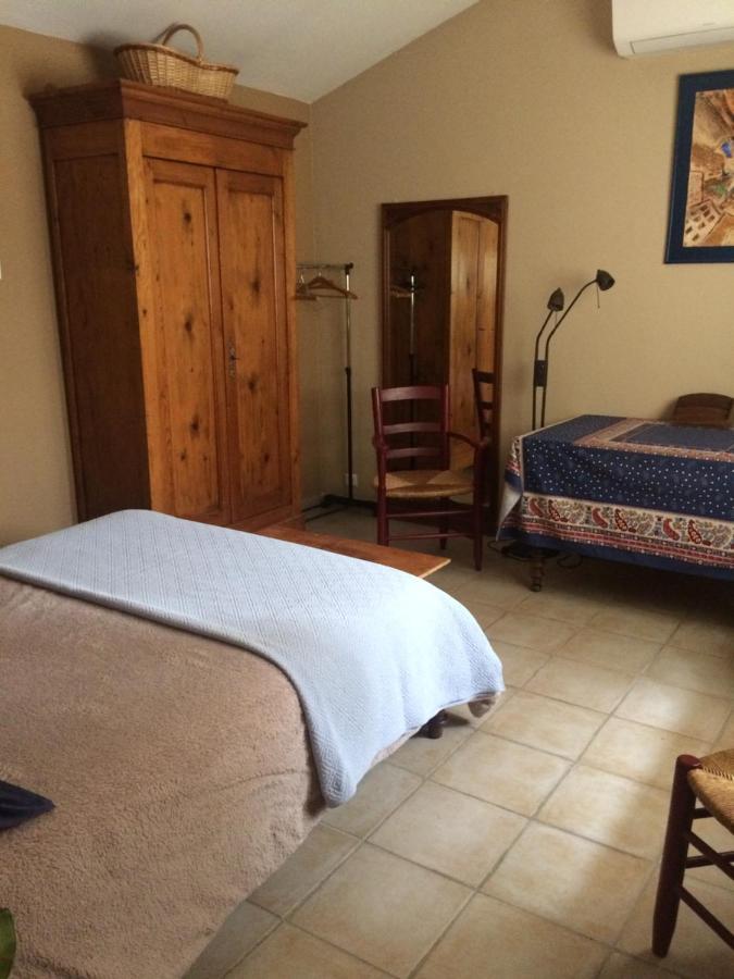 Chambre Dans Villa Charmante Vallabregues Exterior photo